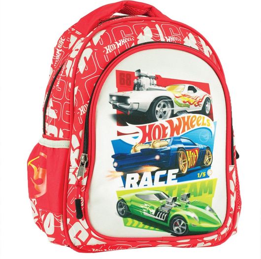 Σχολική Τσάντα Πλάτης Νηπίου Gim Hot Wheels Κόκκινο