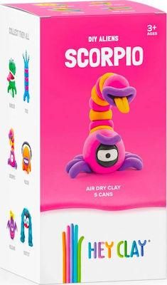 Πολύχρωμος Πηλός Hey Clay Claymates Aliens Scorpio