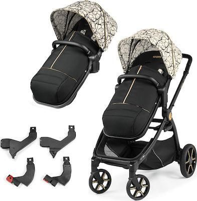 Καρότσι Μωρού Peg Perego Ypsi Graphic Gold με Companion Seat & Αντάπτορες