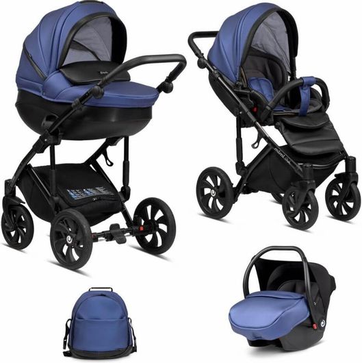 Καρότσι Μωρού Tutis Mimi Style 3 σε 1 Luxury Deep Blue 288