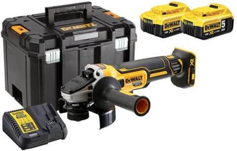 Τροχός Μπαταρίας Dewalt DCG405P2-QW 125mm 2x5Ah