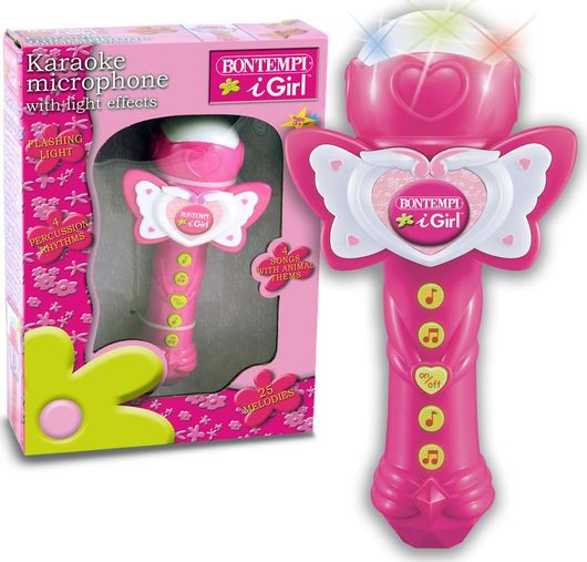 Μουσικό Παιχνίδι Bontempi Μικρόφωνο Καραόκε για 3+ Ετών