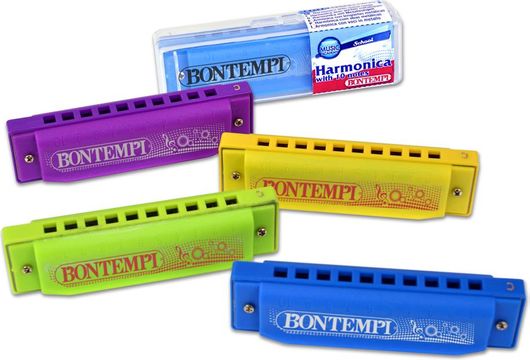 Μουσικά Παιχνίδια Bontempi Φυσαρμόνικα με μεταλλικούς αυλούς