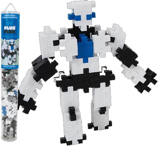 Τουβλάκια Plus Plus σε σωλήνα Basic Robot 100 τεμάχια