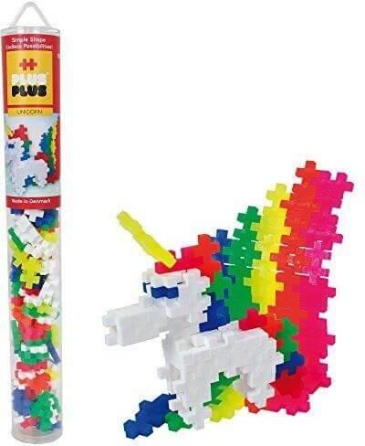 Τουβλάκια Plus Plus σε σωλήνα Basic Unicorn 100 τεμάχια