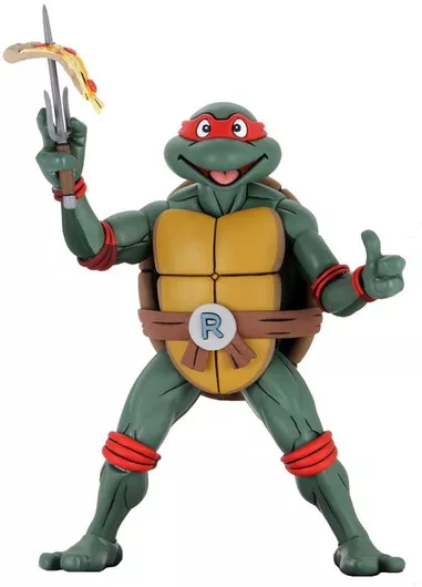 Συλλεκτικό Die-Cast Neca Raphael Teenage Mutant Ninja Turtles 1987 Animated Series 41εκ