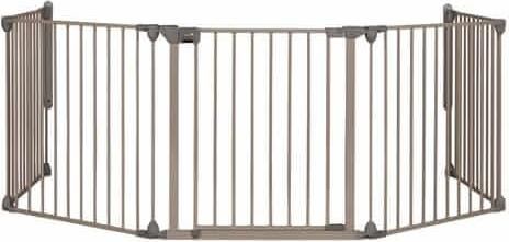 Πόρτα Μεγάλη Ασφαλείας Safety 1st 40cm-358cm Καφέ