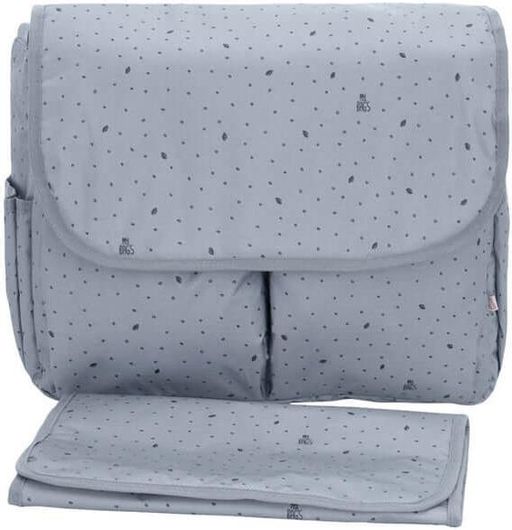 Τσάντα-Αλλαξιέρα My Bag's Ώμου/Χειρός Leaf Light Μπλε