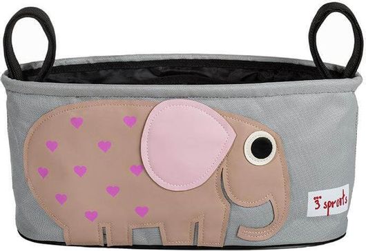 Οργανωτής Καροτσιού 3 Sprouts Elephant Ροζ