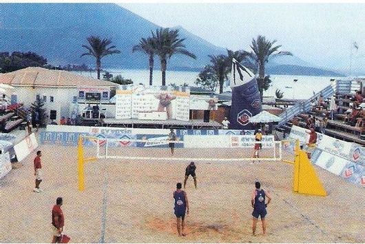 Πλήρες Σετ Γηπέδου Beach Volley Αγώνων