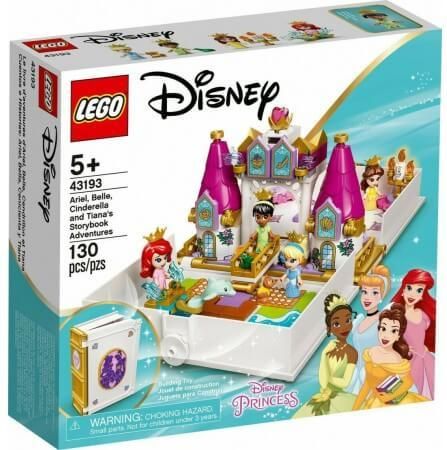 LEGO Disney: Ariel, Belle, Cinderella and Tiana's Storybook Adventures για 5+ ετών