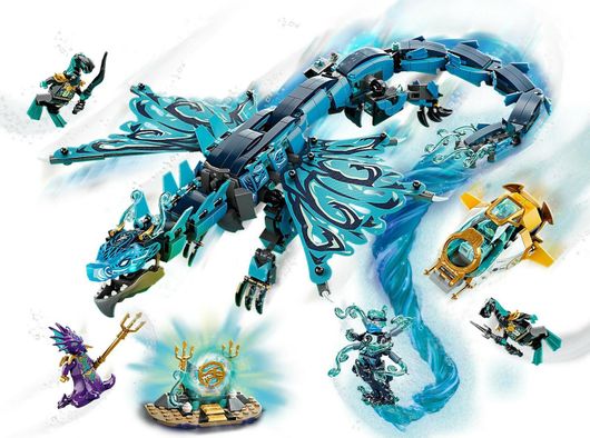 Lego Ninjago: Water Dragon για 9+ ετών 71754