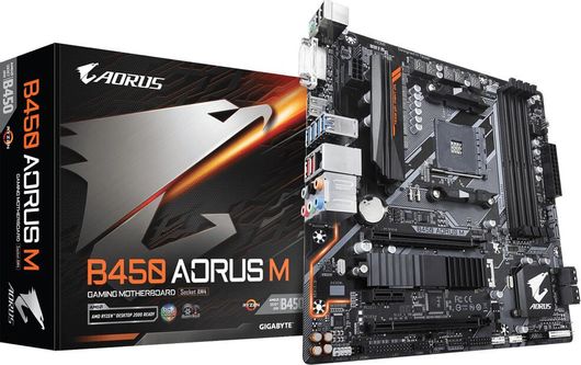 Μητρική Κάρτα Gigabyte B450 Aorus M rev. 1.0