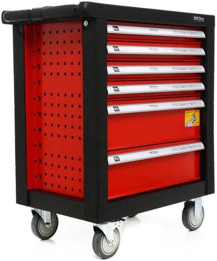 Τροχήλατος Εργαλειοφόρος Kraft&Dele KD-361 με 6 Συρτάρια 263τμχ 