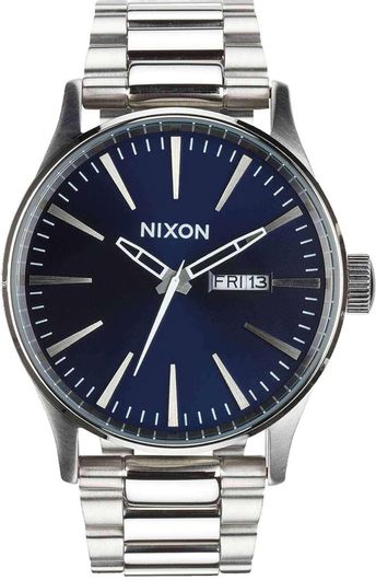 Ανδρικό Ρολόι Nixon A356-1258-00 Sentry Μπρασελέ Stainless Steel
