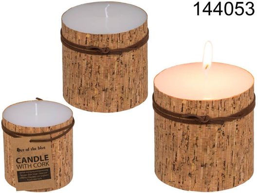 Διακοσμητικά Κεριά με Σχήμα Φελλού