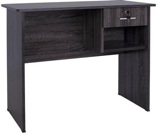 Γραφείο Μελαμίνης Homemarkt Hayden με Συρτάρι 90x45x74.5cm Γκρι