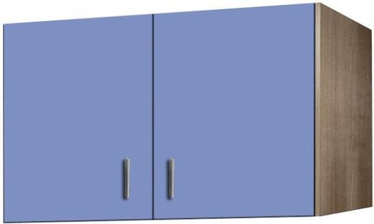 Πατάρι Ντουλάπας Sarris Δίφυλλο 105x50x60cm Δρυς-Σιέλ