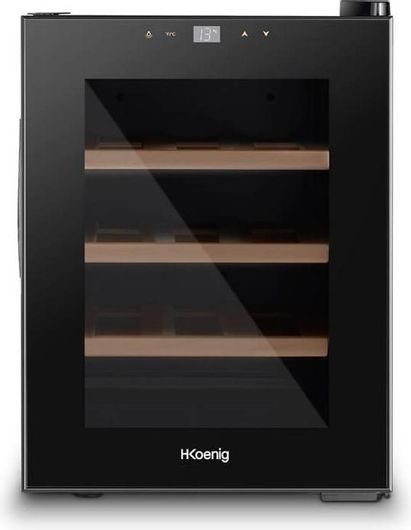 Συντηρητής Κρασιών H.Koenig AGE12WV για 12 Φιάλες 53x50x34.5cm
