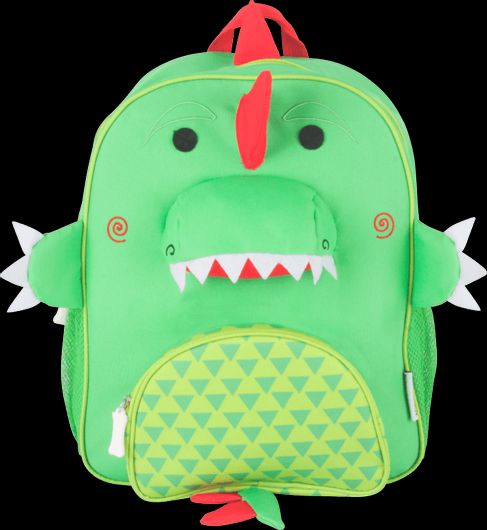 Σχολική Τσάντα Νηπίου Zoocchini Devin the Dinosaur Πλάτης Πράσινο