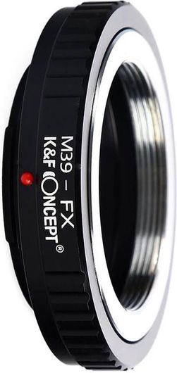 K&F Concept KF M19111 M39 Lenses to FUJIxLens Mount Adapter