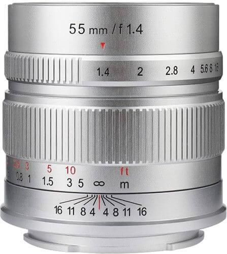 Φακός 7Artisans 55mm f/1.4 Photoelectric MFTΑσημί