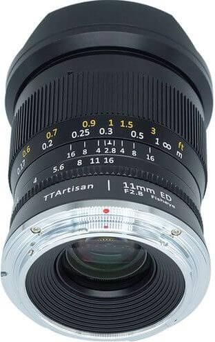 Φακός TTArtisan 11mm f/2.8 Nikon Z Mount Μαύρο