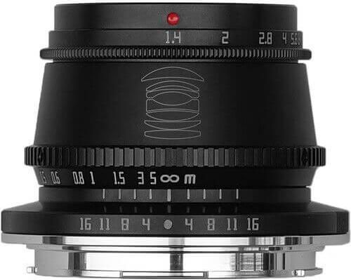 Φακός TTArtisan 35mm f/1.4 Nikon Z Μαύρο