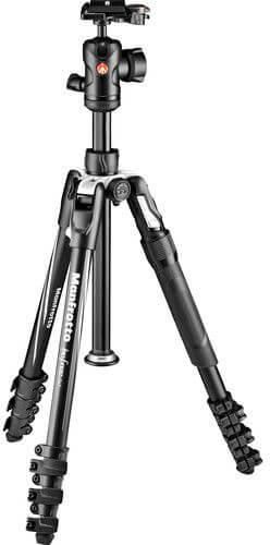 Manfrotto MKBFRLA4B-BHM Befree 2N1 Aluminum Tripod with 494 Ball Head (Lever Lock)