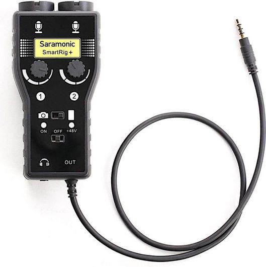 Microphone Audio Mixer Saramonic SmartRig+ 2-Channel XLR