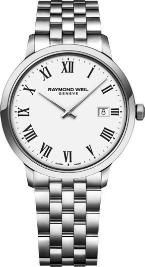 Ανδρικό Ρολόι Raymond Weil Toccata Μπρασελέ Stainless Steel Ασημί