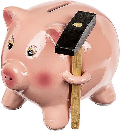 Κουμπαράς με Σφυρί 15 cm