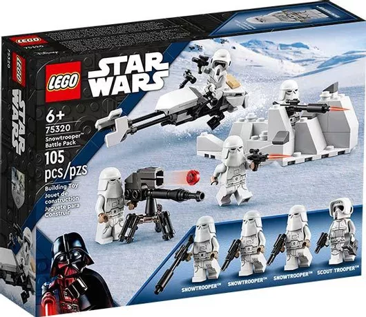 Lego Star Wars: Snowtrooper Battle Pack για 6+ Ετών #75277