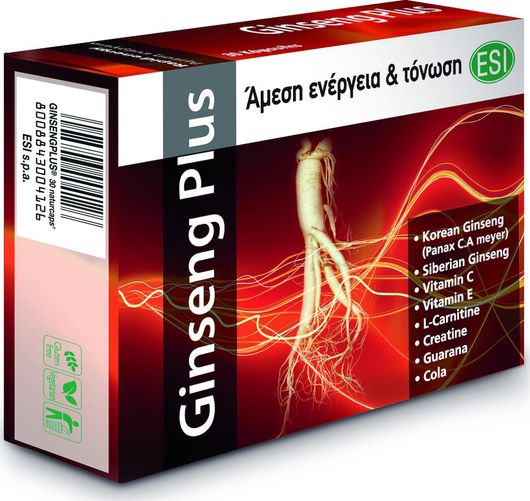 ESI Ginseng Plus 30 ταμπλέτες