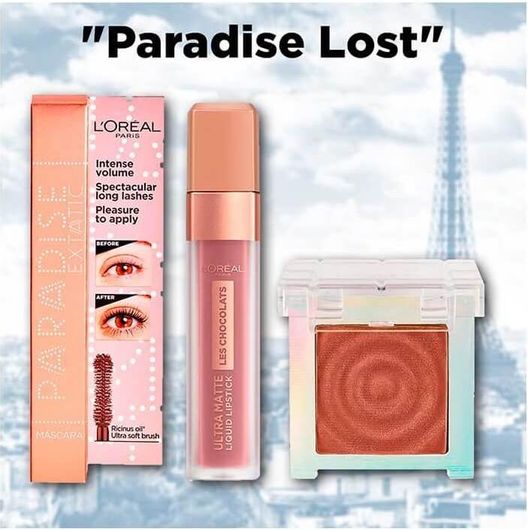 Σετ Μακιγιάζ με Κραγιόν και Mascara L'Oreal Pantelis Toutountzis Favorite 