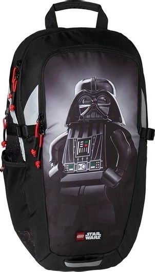 Σχολική Τσάντα Δημοτικού Πλάτης Lego Star Wars Teenstar Darth Vader Μαύρο