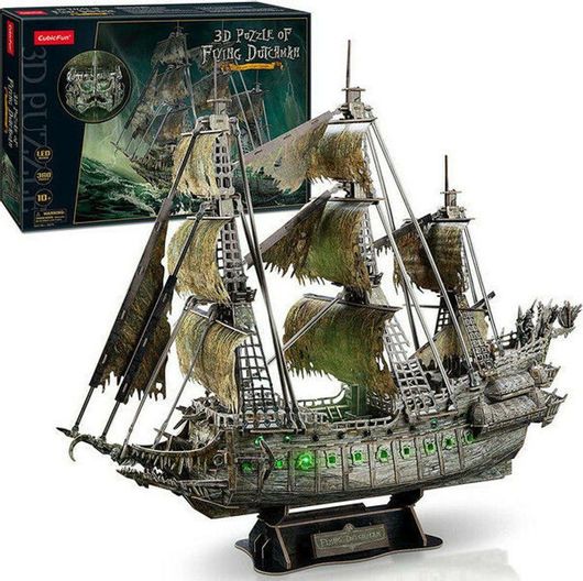 Puzzle Flying Dutchman - Led Edition 3D 360 Κομμάτια