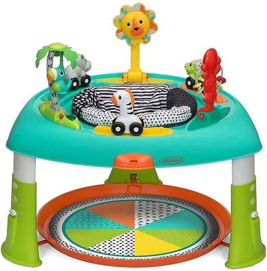 Infantino Τραπεζάκι Δραστηριοτήτων Sit, Spin, Stand Entertainer με Μουσική για 4+ Μηνών