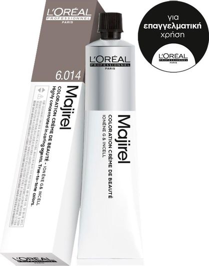 Μόνιμη Βαφή Μαλλιών L'Oreal Majirel Βαφή 50ml FRENCH BROWN 6.014