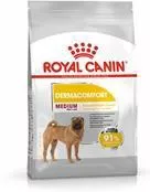 Royal Canin Dermacomfort Medium 12kg Ξηρά Τροφή χωρίς Γλουτένη για Ενήλικους Σκύλους Μεσαίων Φυλών με Καλαμπόκι και Ρύζι