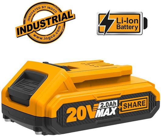 Μπαταρία Εργαλείου Ingco FBLI2001 Λιθίου 20V 2Ah
