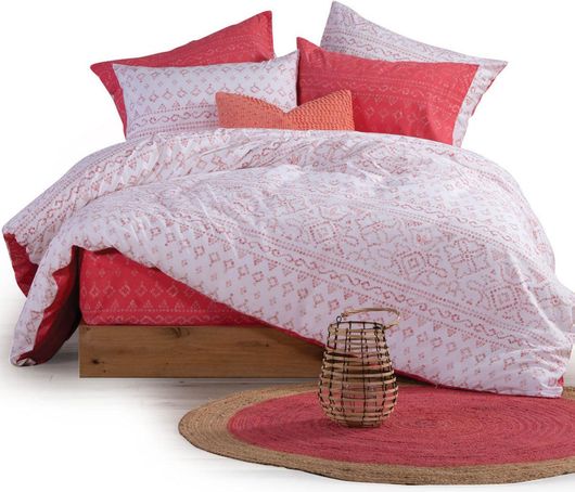 Σετ Σεντόνια Nef-Nef Μονά 170x270cm Mysterious Κοραλί