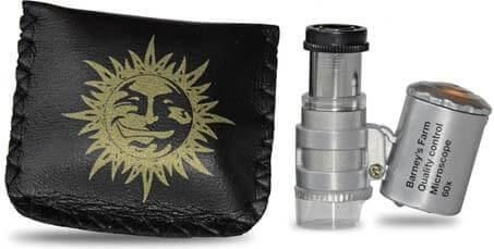 Μικροσκόπιο Ποιοτικού Ελέγχου Barney's 60x Μαύρο