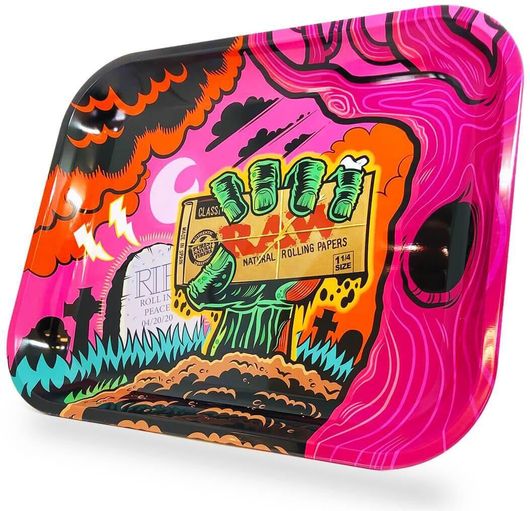 Rolling Tray Raw Zombie 27 x 34 cm Πολύχρωμο