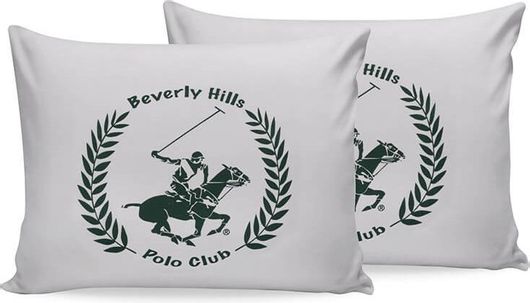 Σετ Μαξιλαροθήκες Beverly Hills Polo Club 50x70cm 2τμχ Πράσινο 176BHP0132