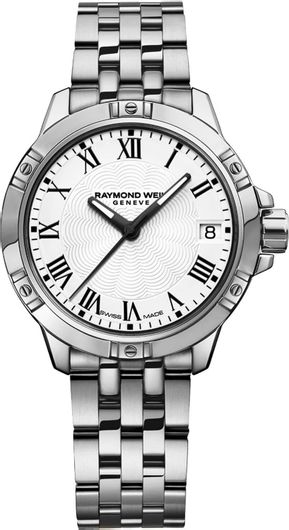 Γυναικείο Ρολόι Raymond Weil Tango Μπρασελέ Stainless Steel Ασημί