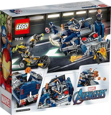 Lego Αναμέτρηση των Εκδικητών με Φορτηγό για 7+ Ετών 76143