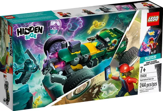 Lego Hidden Side Υπερφυσικό Αγωνιστικό Αυτοκίνητο για 7+ Ετών 60434