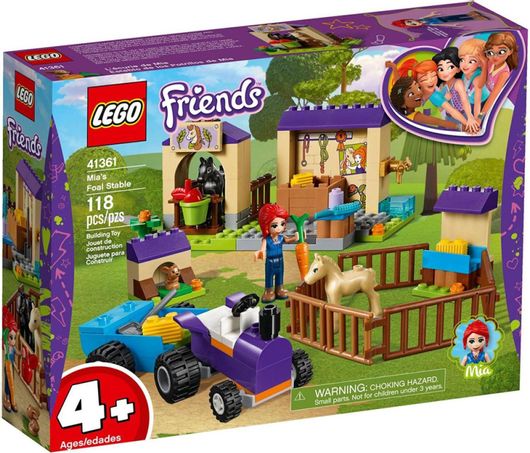 Lego Friends Ο Στάβλος Για Πουλάρια Της Μία για 4+ Ετών 41361