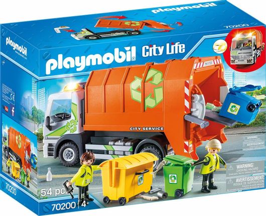 Playmobil City Life Φορτηγό Ανακύκλωσης 70200